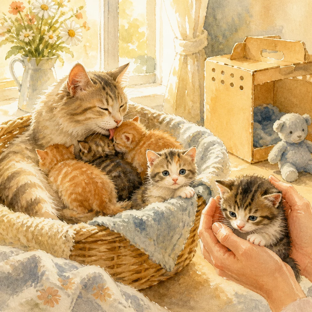 Когда котят отдают от кошки