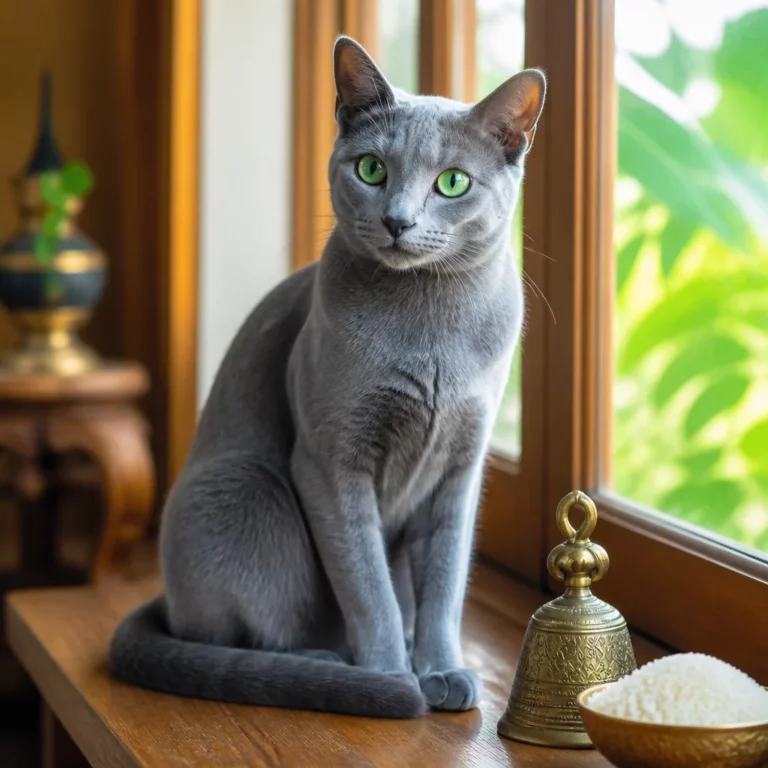 Корат: тайская кошка на удачу