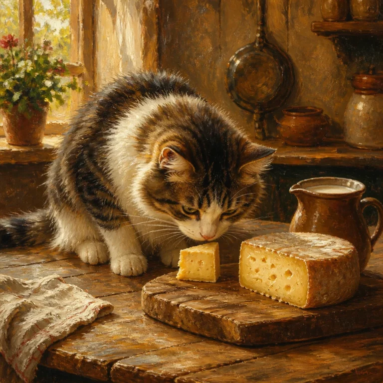 Можно ли кошке сыр